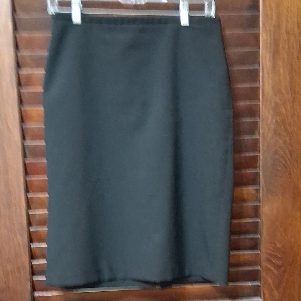 Classic Black Pencil Skirt